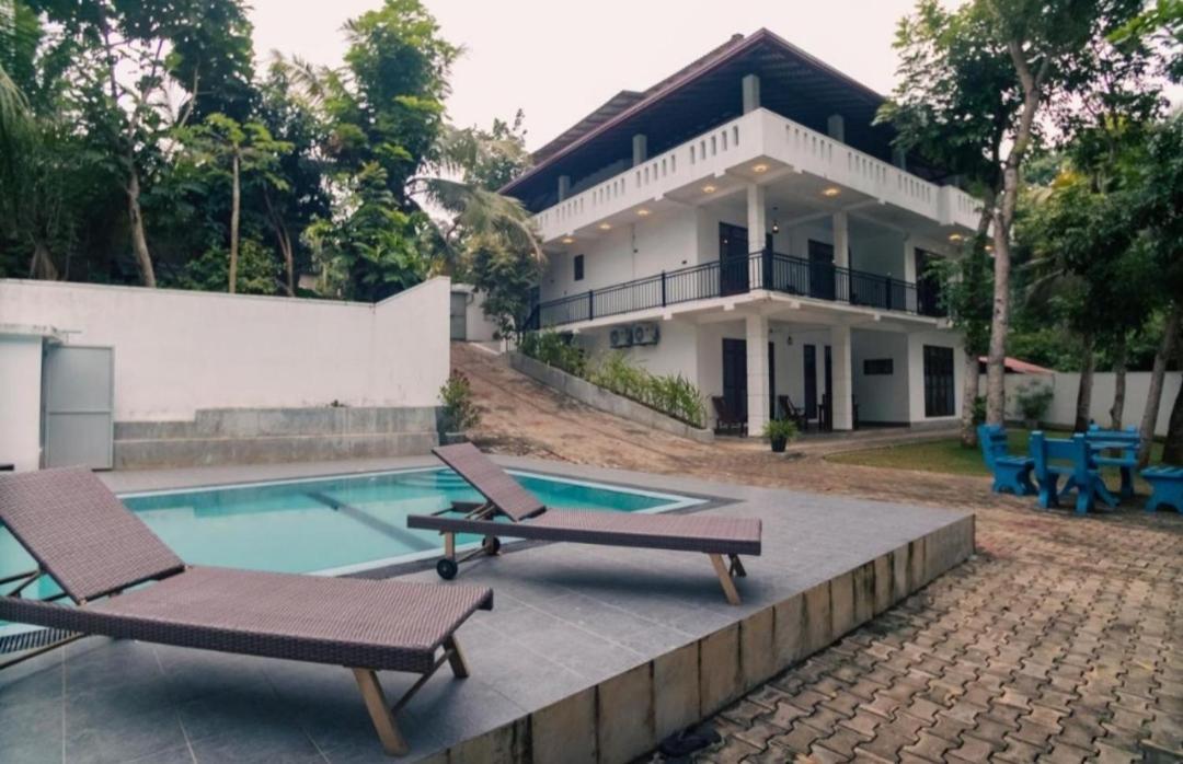 The Green Lagoon Villa Hikkaduwa Exterior foto